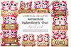 Valentine Couple Owl Clipart Bundle