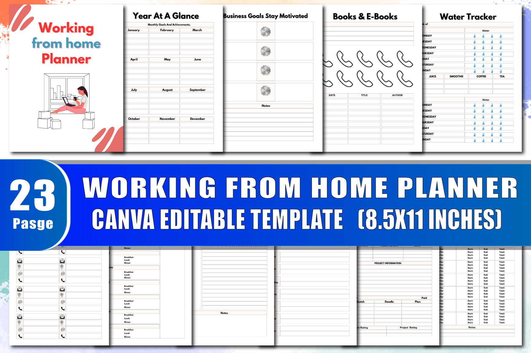 Working From Home Planner