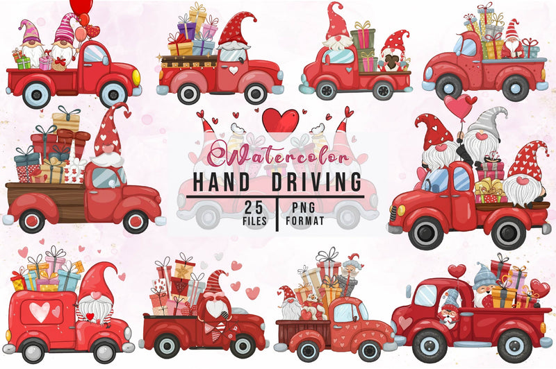 Hand Driving Clipart Bundle 1 - CraftNest - Digital Crafting and Art