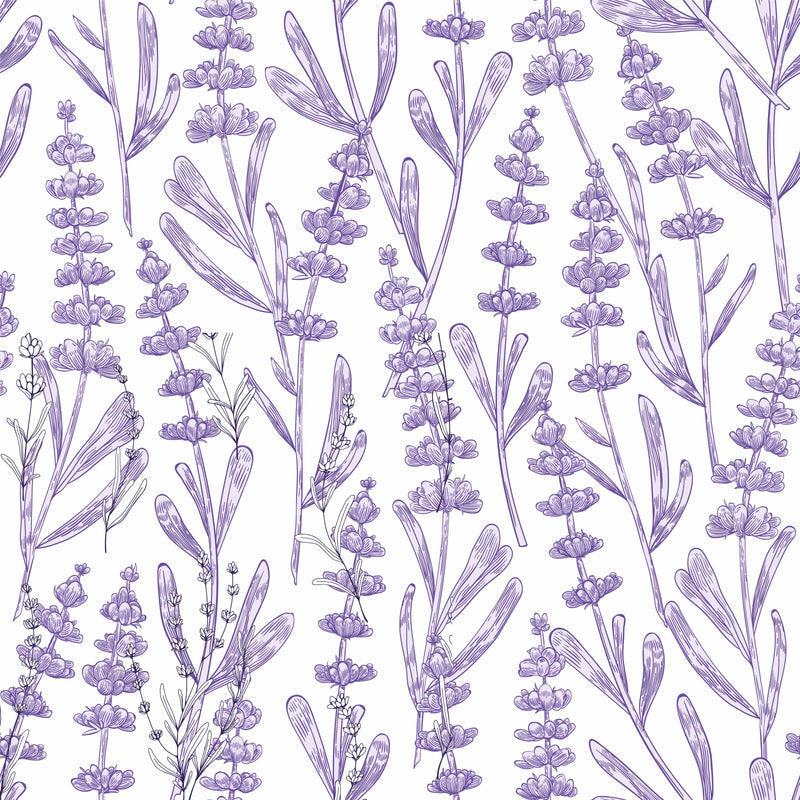 Lavender Seamless Digital Paper - CraftNest - Digital Crafting and Art