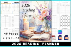 Reading Planner Guide - CraftNest - Digital Crafting and Art