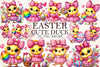 Cute Easter Duck Clipart Bundle 2
