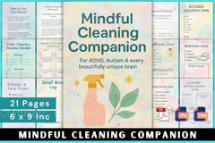Mindful Cleaning Companion Guide - CraftNest - Digital Crafting and Art