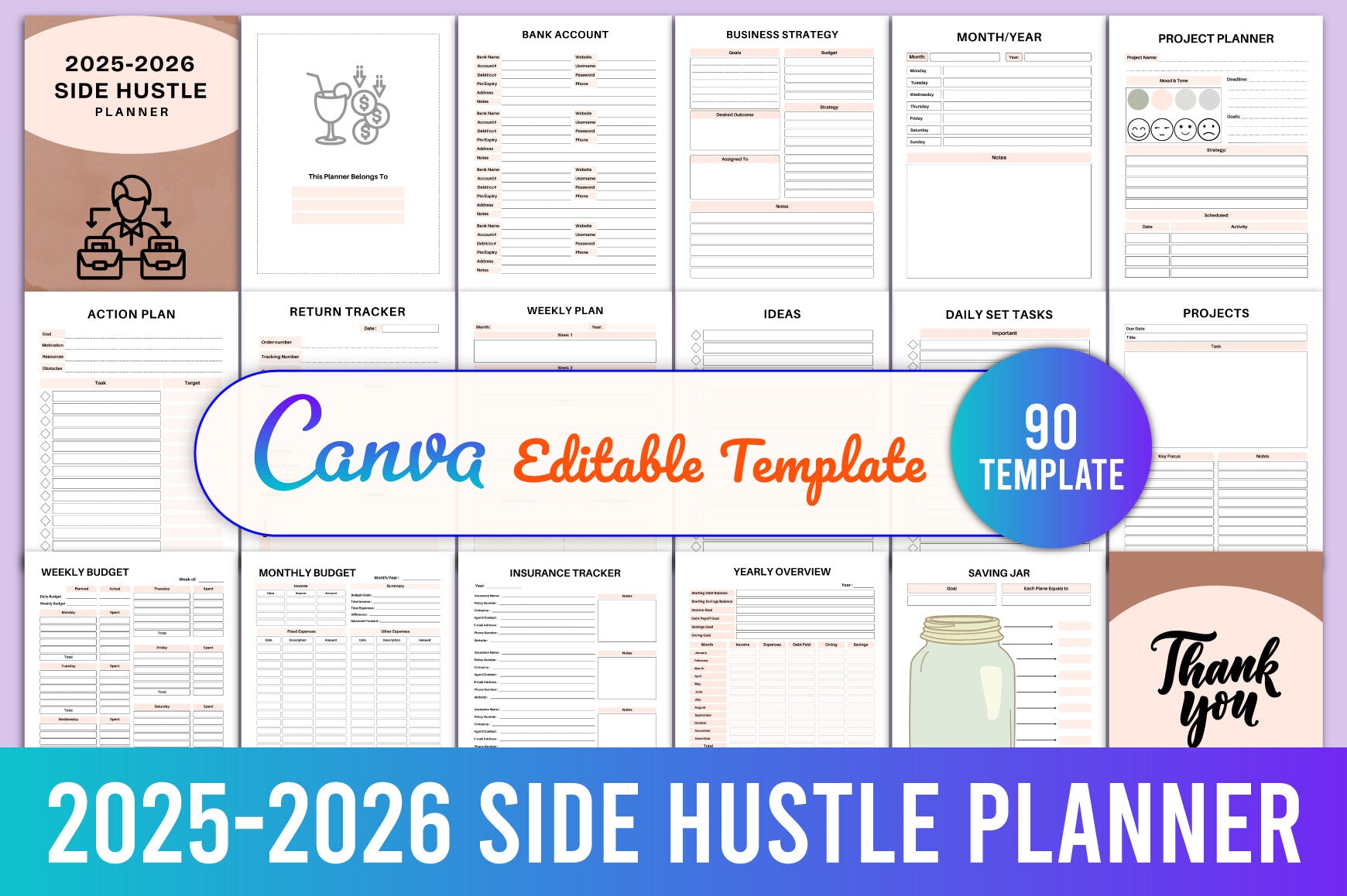 Side Hustle Planner