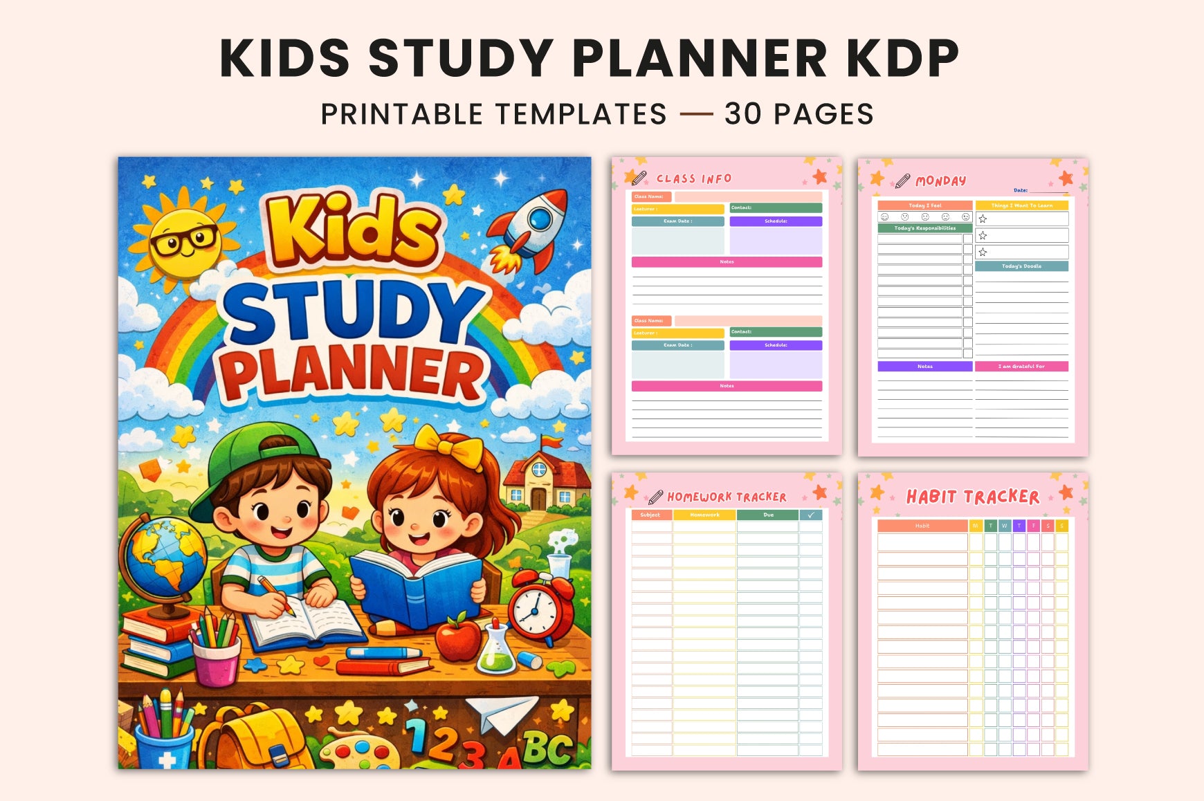 Kids Study Planner