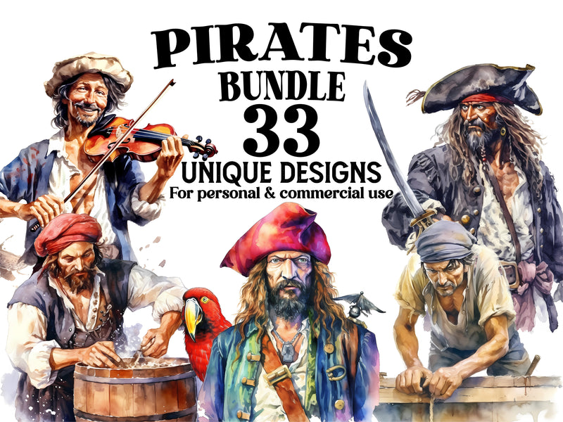 Pirates Clipart - CraftNest