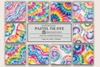 Watercolor Tie Dye Background Papers