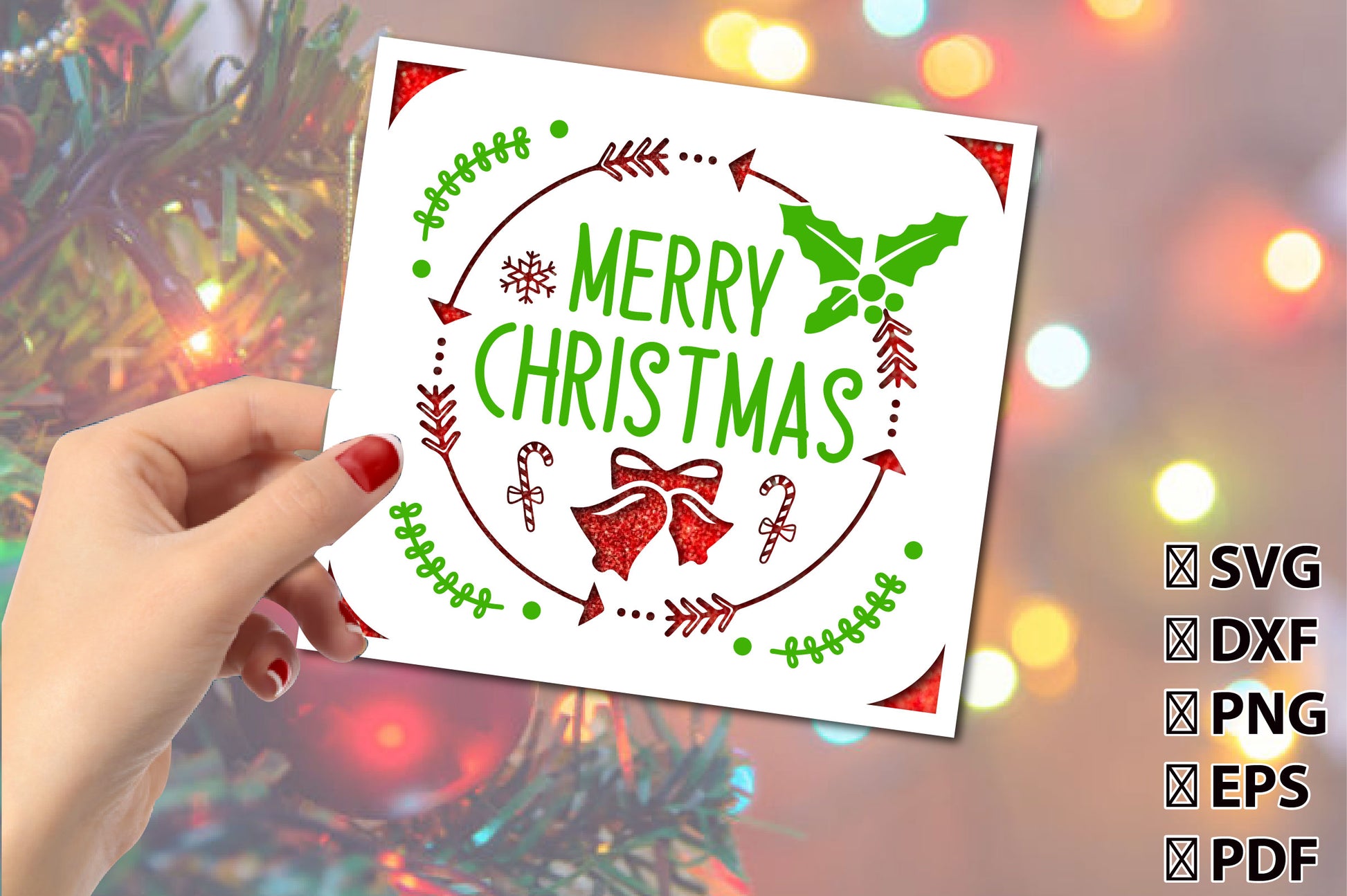 3D Christmas Insert Card Cutting Bundle - CraftNest - Digital Crafting and Art