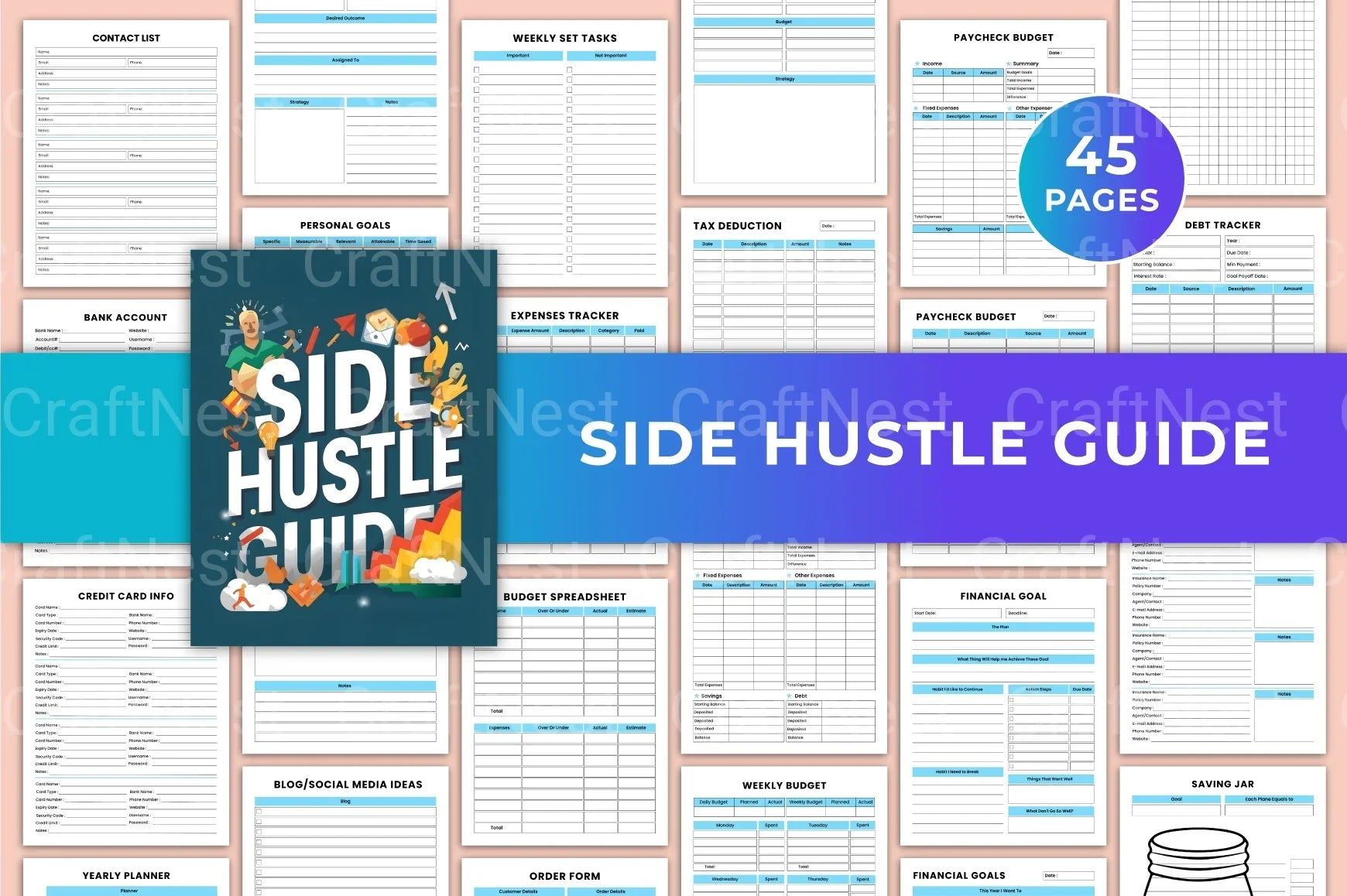Ultimate Side Hustle Guide - CraftNest - Digital Crafting and Art
