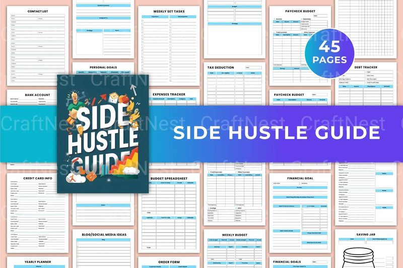 Ultimate Side Hustle Guide - CraftNest - Digital Crafting and Art