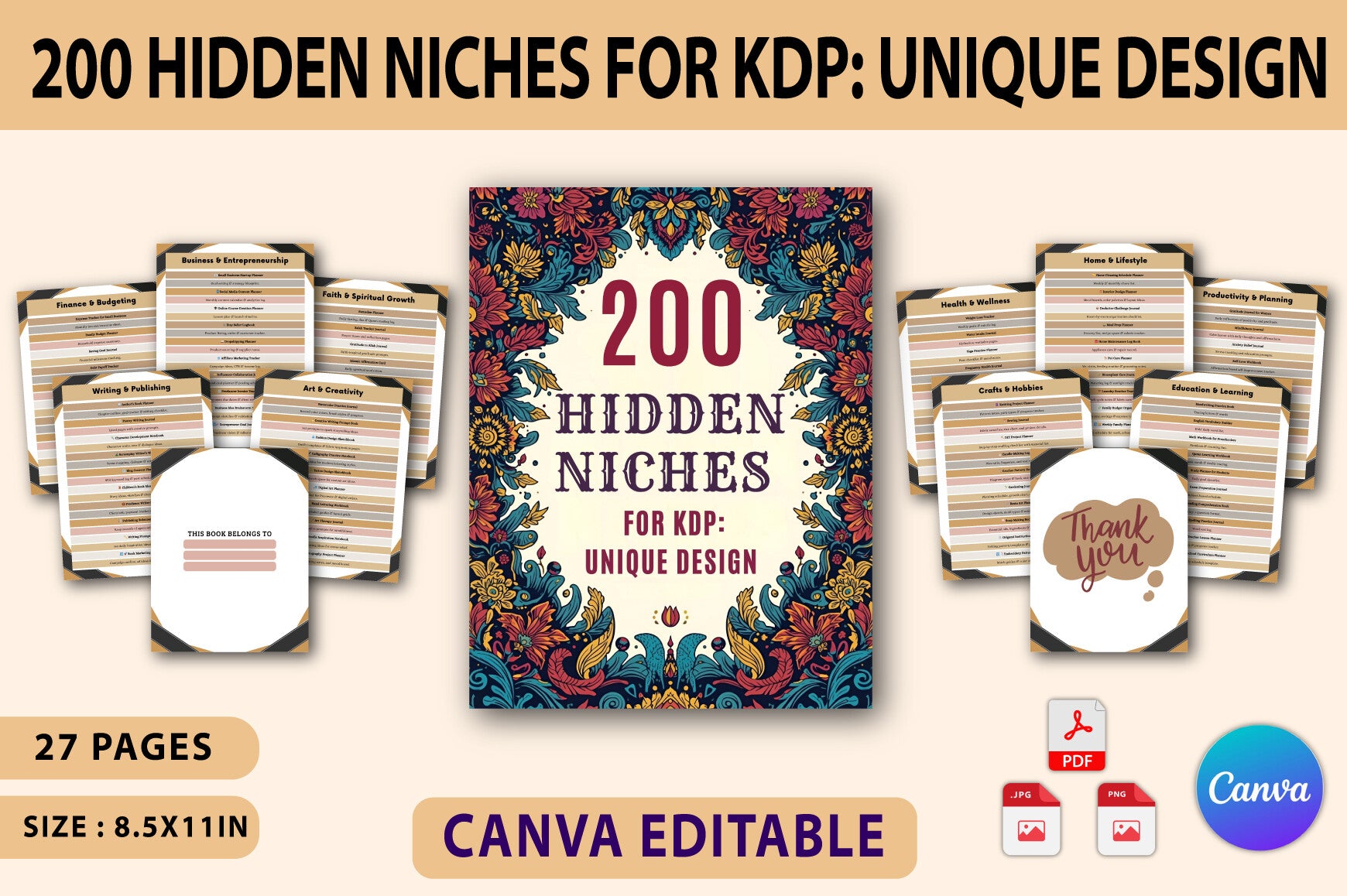 Hidden Niches for Unique Planners