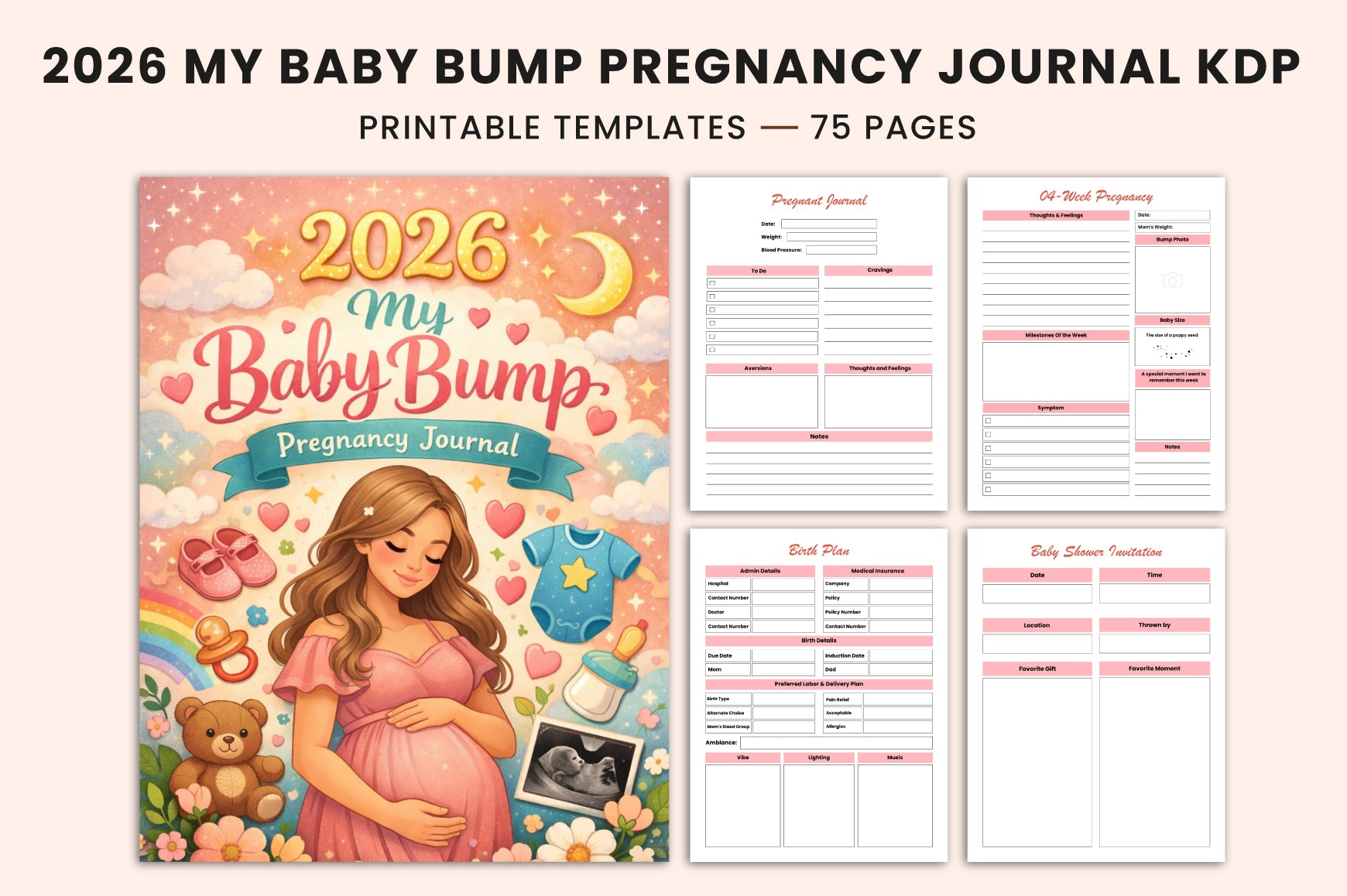 My Baby Bump Pregnancy Journal