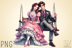 Valentine Couple Clipart Bundle 1 - CraftNest - Digital Crafting and Art