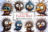 Funny Bird Clipart Bundle