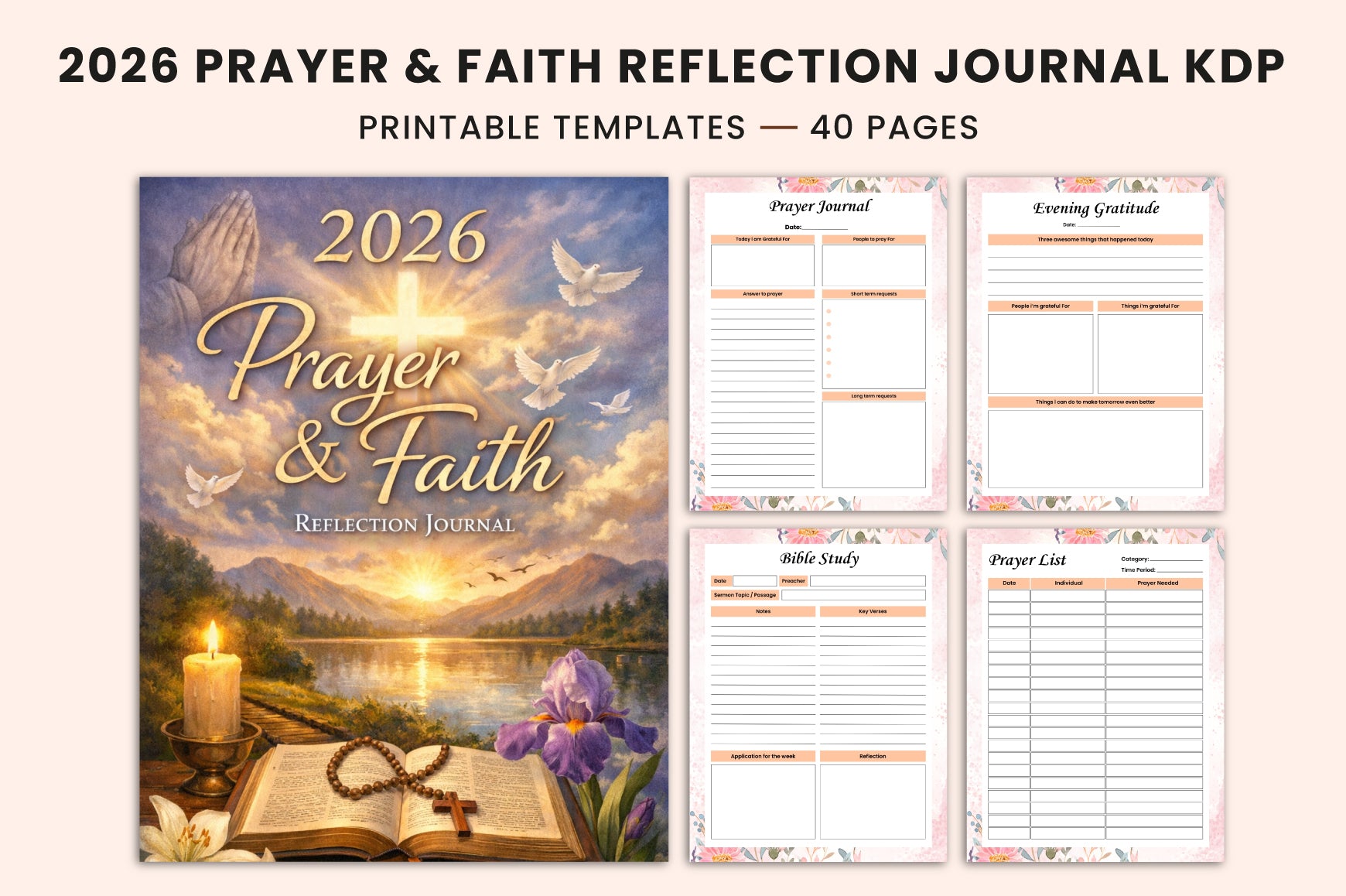 Prayer Faith Reflection Journal