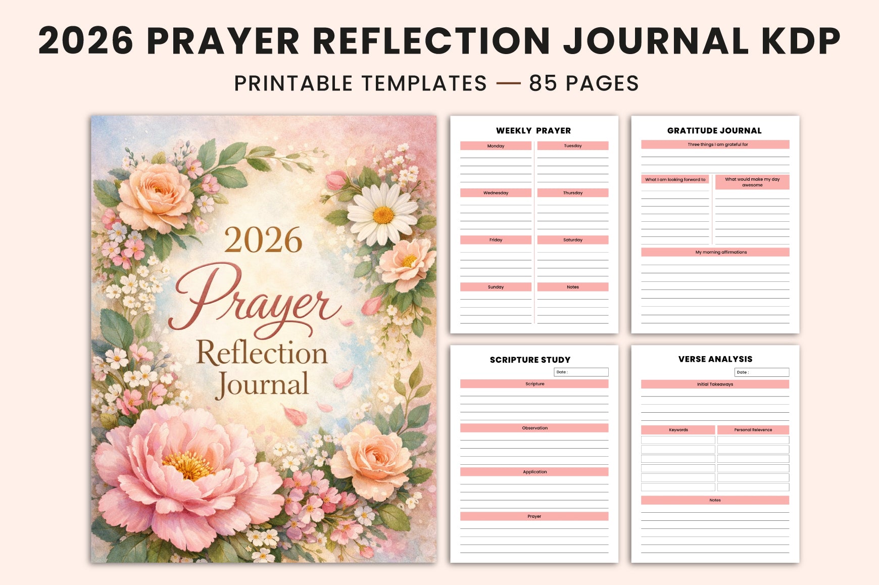 Prayer Reflection Journal