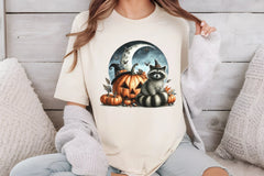 Halloween Raccoon Clipart Bundle 6 - CraftNest - Digital Crafting and Art