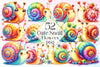 Cute Snail Clipart Bundle