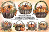 Gothic Pumpkin Clipart Bundle