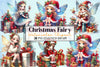 Christmas Fairy Clipart Bundle 4