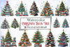 Christmas Book Tree Clipart Bundle