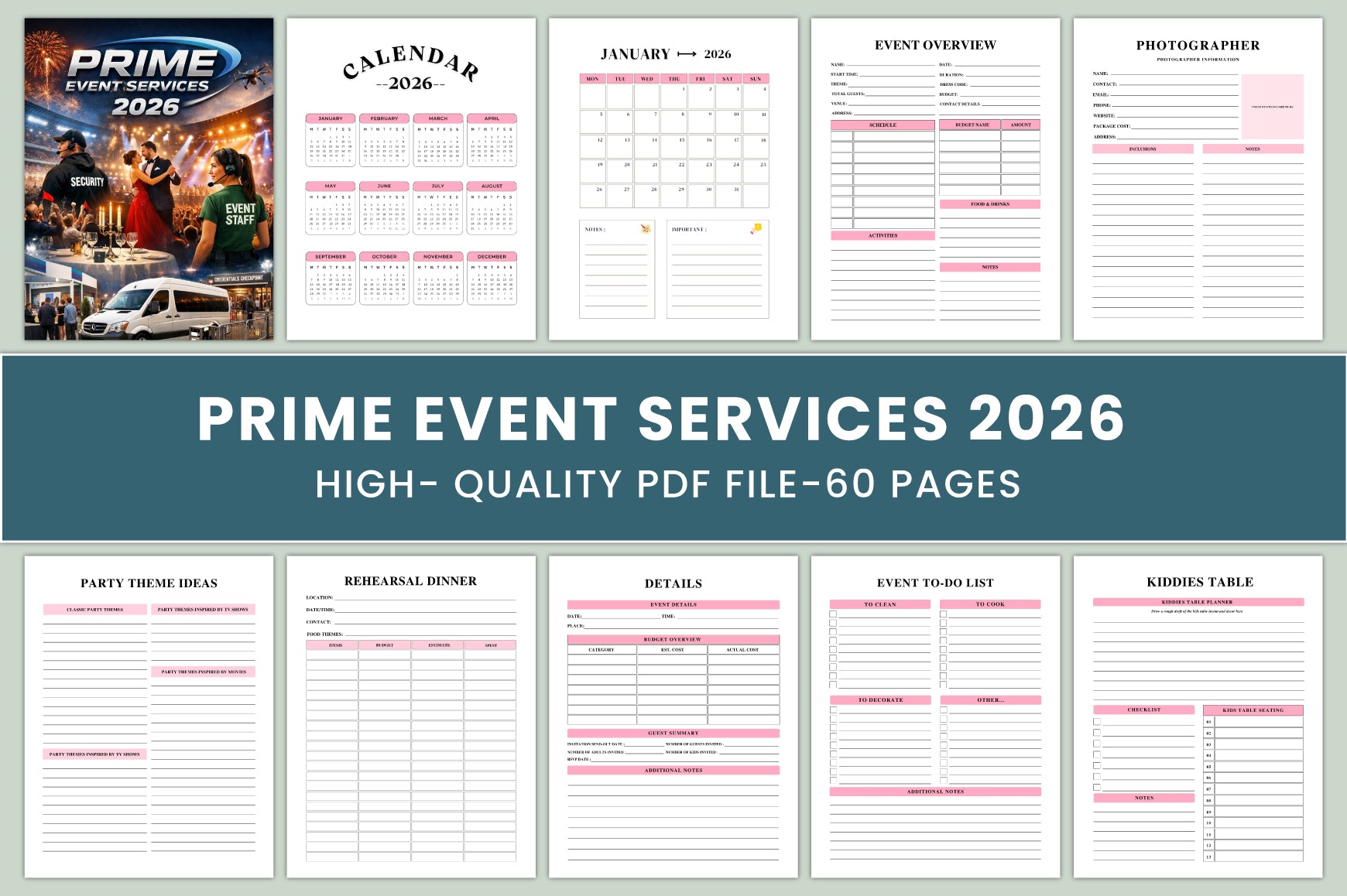 Prime Event Services Guide