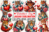 Valentine's Day Jaguar Clipart Bundle