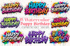Happy Birthday Clipart Bundle