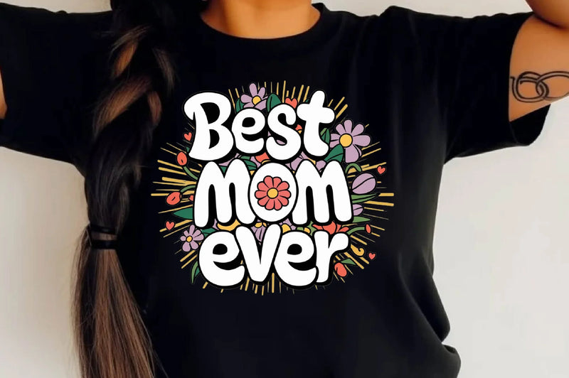 Retro Mom T Shirt Design Clipart Bundle - CraftNest - Digital Crafting and Art