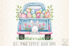 Easter Bunny Truck Clipart Bundle 2
