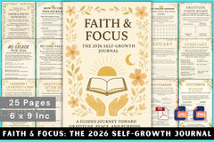 Faith Focus: Self Growth Journey - CraftNest - Digital Crafting and Art