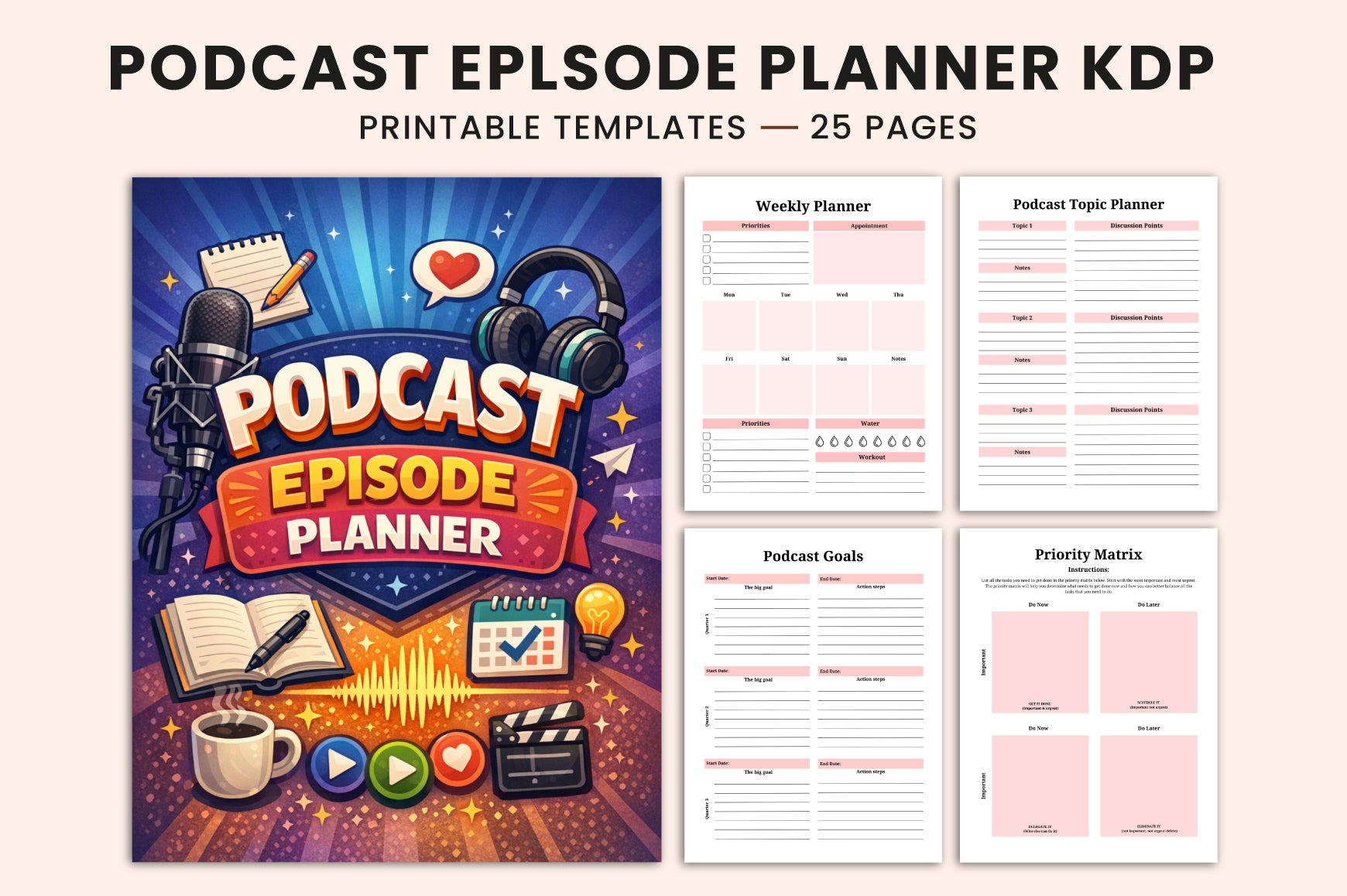 Podcast Episode Planner SEO Title