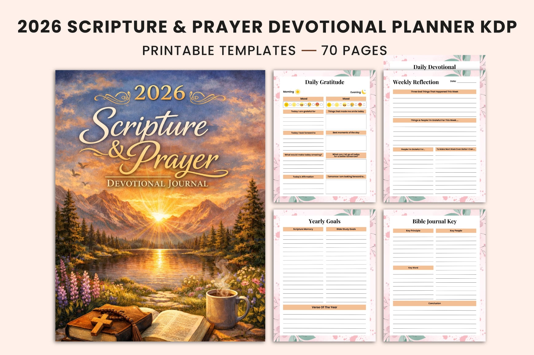 Scripture Prayer Devotional Journal