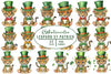 Leopard St Patrick Clipart Bundle