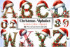 Christmas Alphabet Clipart Bundle 1