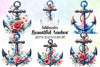 Beautiful Anchor Clipart Bundle