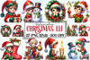 Christmas Elf Clipart Bundle