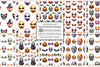 Halloween Masks Seamless Papers