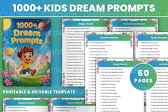Kids Dream Prompts for Creative Inspiration - CraftNest - Digital Crafting and Art