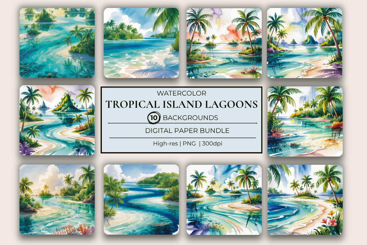 Tropical Island Lagoons Background Papers