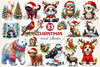 Christmas Animal Clipart Bundle 5