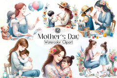 Mother's Day Clipart Bundle 6 - CraftNest - Digital Crafting and Art