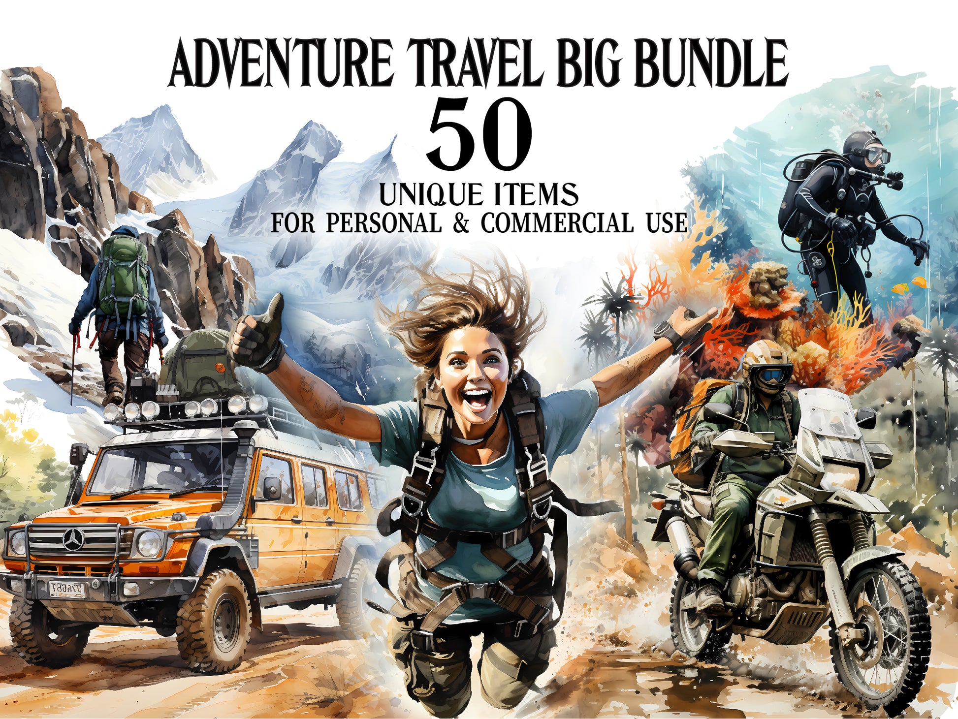 Adventure Travel Clipart - CraftNest