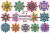 Snowflake Clipart Bundlec 3