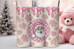 3D Inflated Christmas Tumbler Bundle - CraftNest - Digital Crafting and Art