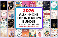 All-In-One KDP Interiors Collection - CraftNest - Digital Crafting and Art