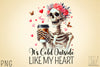 Skeleton Valentine Clipart Bundle
