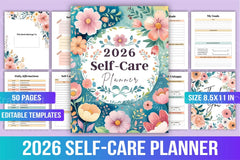 Self Care Planner Guide - CraftNest - Digital Crafting and Art