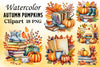 Autumn Pumpkins Clipart Bundle