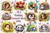 Funny Animals Hole Clipart Bundle 4